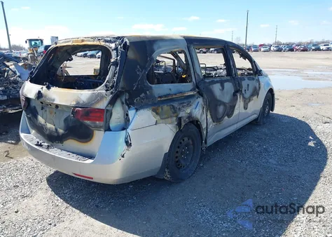 2014 Honda Odyssey Lx z USA, uszkodzony, nr VIN 5FNRL5H25EB004409